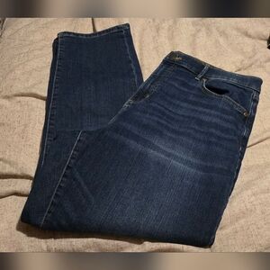 Sonoma Women's Boyfriend Jeans - Dark Blue Wash